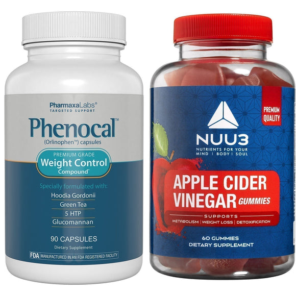 Combo pack- Phenocal & Nuu3 ACV Gummies - Phenocal